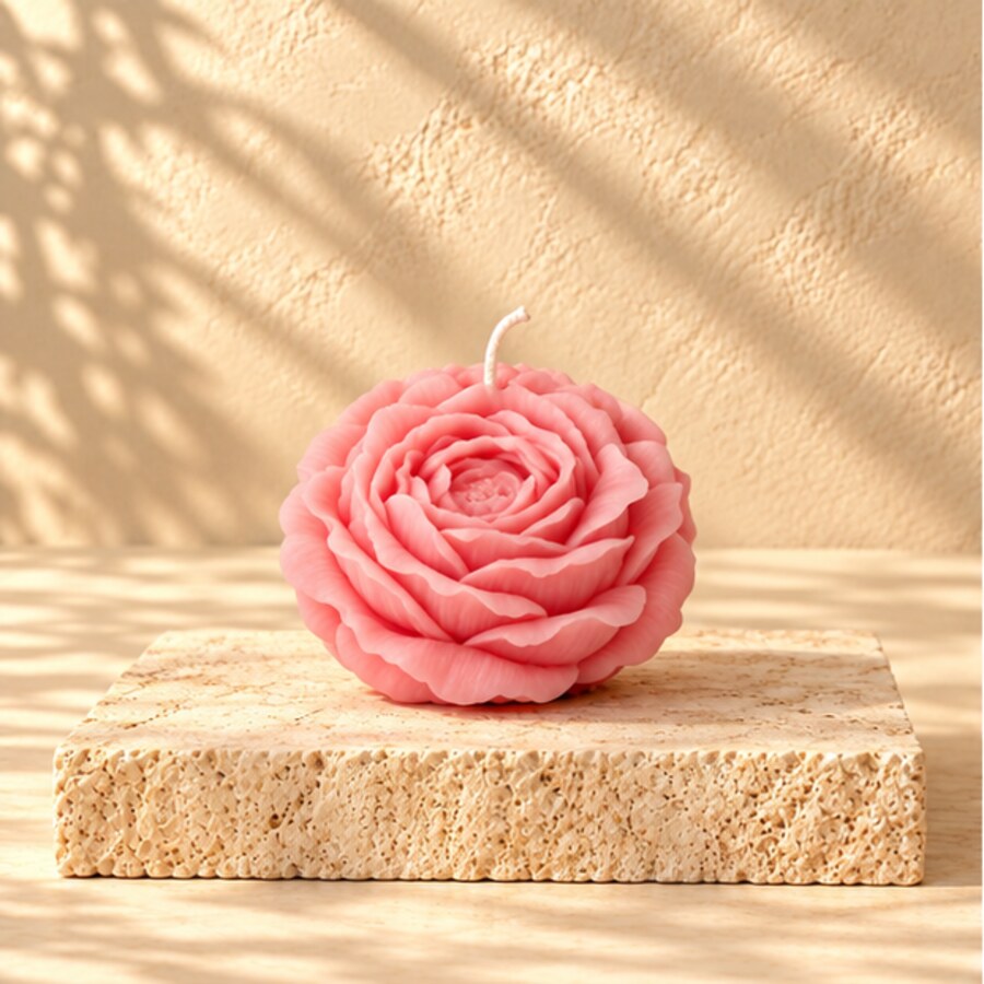 Blush Pink Rose candle preview